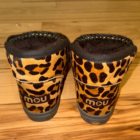 MOU Leopard Print boots - Picture 4 of 10